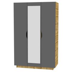 Шкаф с зеркалом "Аврора (H24_M)" в Набережных Челнах - naberezhnye-chelny.mebel24.online | фото 2
