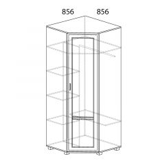 Шкаф угловой №243 Белла в Набережных Челнах - naberezhnye-chelny.mebel24.online | фото 2