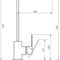 Смеситель MS-012 в Набережных Челнах - naberezhnye-chelny.mebel24.online | фото 2