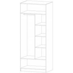 ДИАНА Шкаф 2-х створчатый в Набережных Челнах - naberezhnye-chelny.mebel24.online | фото 2