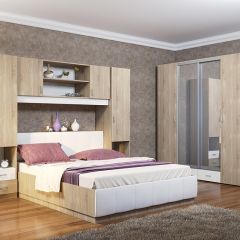 Спальный гарнитур Линда (модульный) в Набережных Челнах - naberezhnye-chelny.mebel24.online | фото 2