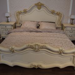 Спальный гарнитур Мона Лиза (крем) 1800 в Набережных Челнах - naberezhnye-chelny.mebel24.online | фото 4