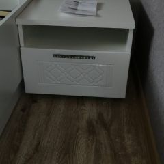Спальный гарнитур Тиффани (БЕЛЫЙ ТЕКСТУРНЫЙ/БЕЛЫЙ) в Набережных Челнах - naberezhnye-chelny.mebel24.online | фото 4