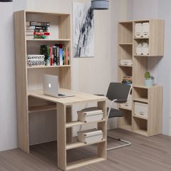 Стеллаж Элемент-1 (дуб сонома) в Набережных Челнах - naberezhnye-chelny.mebel24.online | фото 6