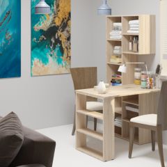 Стеллаж Элемент-2 (дуб сонома) в Набережных Челнах - naberezhnye-chelny.mebel24.online | фото 4