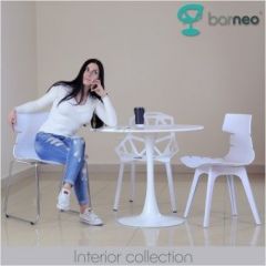 Стол Barneo T-3 Tulip style (RAL9003 белый, D100) в Набережных Челнах - naberezhnye-chelny.mebel24.online | фото 6