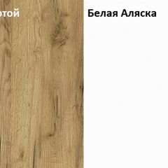 Стол компьютерный 12.71 Комфорт (Дуб Золотой CRAFT, Белая Аляска) в Набережных Челнах - naberezhnye-chelny.mebel24.online | фото 4