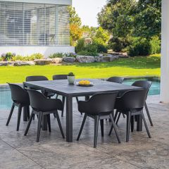 Стол раскладной Джули (Julie Double table 2 configurations) Графит в Набережных Челнах - naberezhnye-chelny.mebel24.online | фото 7