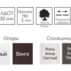 Стол раскладной Ялта-2 (опоры массив резной) в Набережных Челнах - naberezhnye-chelny.mebel24.online | фото 4