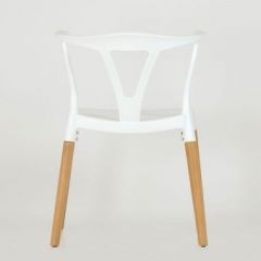 Стул Barneo N-218 Wishbone интерьерный кухонный белый в Набережных Челнах - naberezhnye-chelny.mebel24.online | фото 2