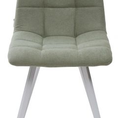 Стул CHILLI SQUARE UF860-11B мятный, ткань/ белый каркас М-City в Набережных Челнах - naberezhnye-chelny.mebel24.online | фото 3