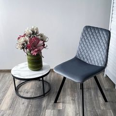 Стул DAIQUIRI BLUVEL-06 BLUE, велюр М-City в Набережных Челнах - naberezhnye-chelny.mebel24.online | фото 3