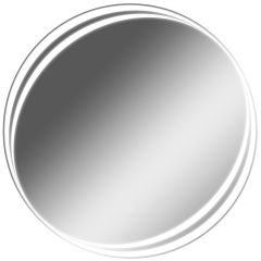Зеркало Берг 700х700 с подсветкой Домино (GL7055Z) в Набережных Челнах - naberezhnye-chelny.mebel24.online | фото