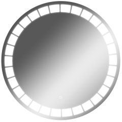Зеркало Маскат 700х700 с подсветкой Домино (GL7057Z) в Набережных Челнах - naberezhnye-chelny.mebel24.online | фото