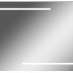 Зеркало Ray 100 black с подсветкой Sansa (SR1035Z) в Набережных Челнах - naberezhnye-chelny.mebel24.online | фото