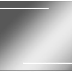 Зеркало Ray 90 black с подсветкой Sansa (SR1036Z) в Набережных Челнах - naberezhnye-chelny.mebel24.online | фото