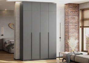 Антресоль 1600 «ШК-5» Графит серый в Набережных Челнах - naberezhnye-chelny.mebel24.online | фото 4