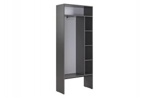 БАСКО Прихожая К1 (графит) в Набережных Челнах - naberezhnye-chelny.mebel24.online | фото 7