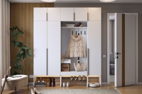 БАСКО Прихожая К7 (белое дерево) в Набережных Челнах - naberezhnye-chelny.mebel24.online | фото 13
