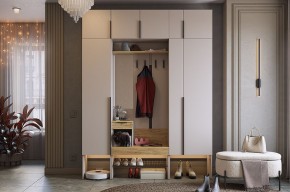 БАСКО Прихожая К9 (кашемир) в Набережных Челнах - naberezhnye-chelny.mebel24.online | фото 2