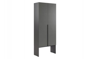 БАСКО Шкаф двухдверный L800 (графит) в Набережных Челнах - naberezhnye-chelny.mebel24.online | фото