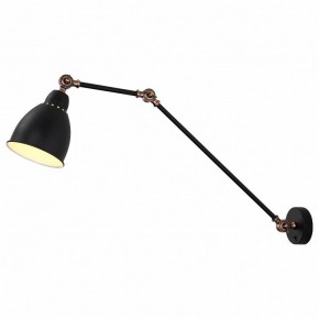 Бра Arte Lamp Braccio A2055AP-1BK в Набережных Челнах - naberezhnye-chelny.mebel24.online | фото