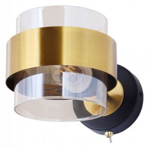 Бра Arte Lamp Carlo A8205AP-1BK в Набережных Челнах - naberezhnye-chelny.mebel24.online | фото