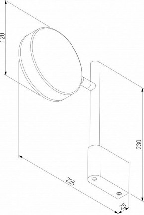 Бра Elektrostandard Tobi a064592 в Набережных Челнах - naberezhnye-chelny.mebel24.online | фото 4