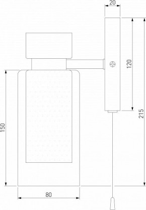 Бра Eurosvet Amado 70115/1 белый в Набережных Челнах - naberezhnye-chelny.mebel24.online | фото 3