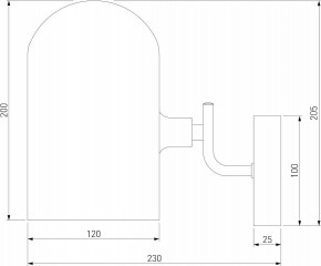 Бра Eurosvet Bambola 60157/1 латунь в Набережных Челнах - naberezhnye-chelny.mebel24.online | фото 4