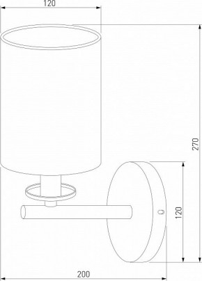 Бра Eurosvet Caprera 60146/1 латунь в Набережных Челнах - naberezhnye-chelny.mebel24.online | фото 3