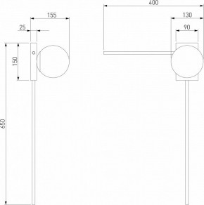 Бра Eurosvet Fredo 40034/1 латунь в Набережных Челнах - naberezhnye-chelny.mebel24.online | фото 4