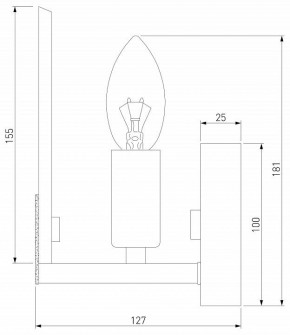 Бра Eurosvet Marble 60158/1 латунь в Набережных Челнах - naberezhnye-chelny.mebel24.online | фото 3