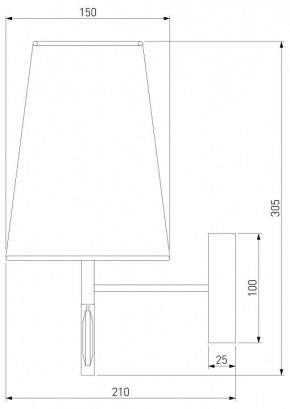 Бра Eurosvet Milazzo 60137/1 хром в Набережных Челнах - naberezhnye-chelny.mebel24.online | фото 4