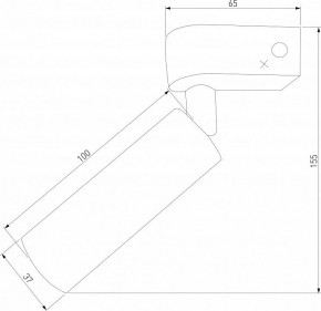 Бра Eurosvet Pitch 20143/1 LED титан в Набережных Челнах - naberezhnye-chelny.mebel24.online | фото 3