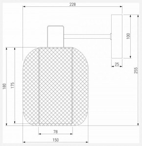 Бра Eurosvet Voile 30192/1 золото в Набережных Челнах - naberezhnye-chelny.mebel24.online | фото 4