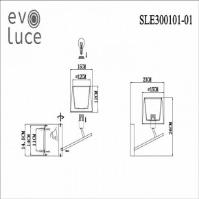 Бра EVOLUCE Denice SLE300101-01 в Набережных Челнах - naberezhnye-chelny.mebel24.online | фото 7