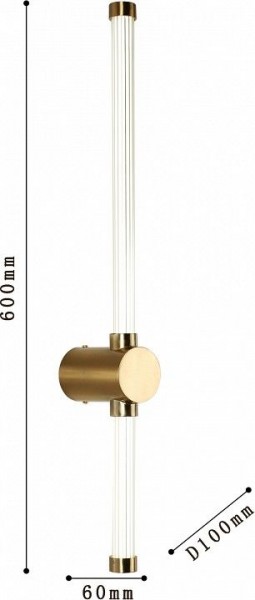 Бра Favourite Lignum 3057-1W в Набережных Челнах - naberezhnye-chelny.mebel24.online | фото 3