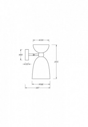 Бра Maytoni Cloches MOD113WL-01W в Набережных Челнах - naberezhnye-chelny.mebel24.online | фото 3