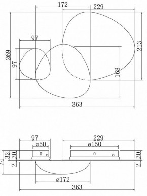 Бра Maytoni Jack-stone MOD314WL-L8G3K в Набережных Челнах - naberezhnye-chelny.mebel24.online | фото 5