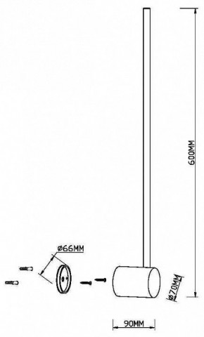 Бра Maytoni Light stick MOD237WL-L6BS3K в Набережных Челнах - naberezhnye-chelny.mebel24.online | фото 4
