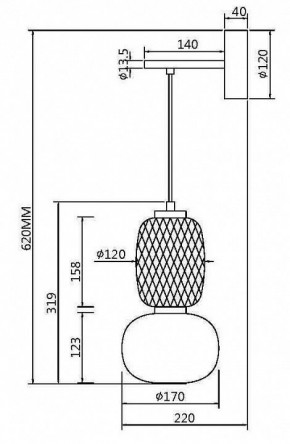 Бра Maytoni Pattern MOD267WL-L18G3K в Набережных Челнах - naberezhnye-chelny.mebel24.online | фото 4