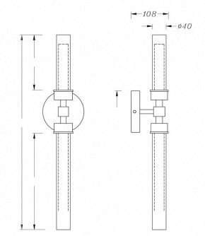 Бра Maytoni Stelo MOD116WL-L7B3K в Набережных Челнах - naberezhnye-chelny.mebel24.online | фото 3