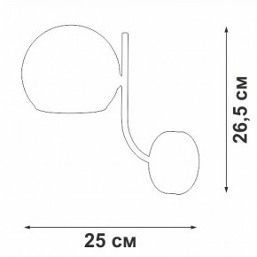 Бра Vitaluce V39570 V39570-8/1A в Набережных Челнах - naberezhnye-chelny.mebel24.online | фото 2