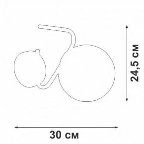 Бра Vitaluce V47150 V47150-8/1A в Набережных Челнах - naberezhnye-chelny.mebel24.online | фото 2