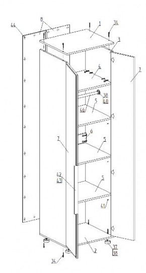 Детская "Лео" (модульная) в Набережных Челнах - naberezhnye-chelny.mebel24.online | фото 9