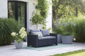 Диван Калифорния 2-х местный (California 2 Sofa), графит в Набережных Челнах - naberezhnye-chelny.mebel24.online | фото 1