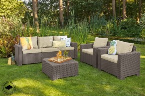 Диван Калифорния 3-х местный (California 2 Sofa), капучино в Набережных Челнах - naberezhnye-chelny.mebel24.online | фото 3