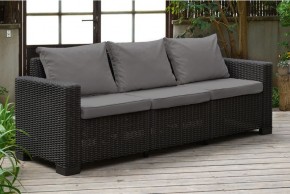 Диван Калифорния 3-х местный (California 3 Sofa), графит в Набережных Челнах - naberezhnye-chelny.mebel24.online | фото 1