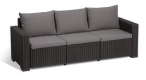 Диван Калифорния 3-х местный (California 3 Sofa), графит в Набережных Челнах - naberezhnye-chelny.mebel24.online | фото 2